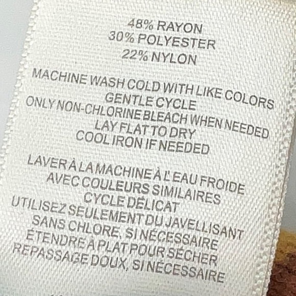 Express High Waisted Knit Sweater Midi Skirt Stripes Women’s Size Medium M - Picture 5 of 7